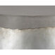 Aries 31 X 18 inch Silver Outdoor Coffee Table